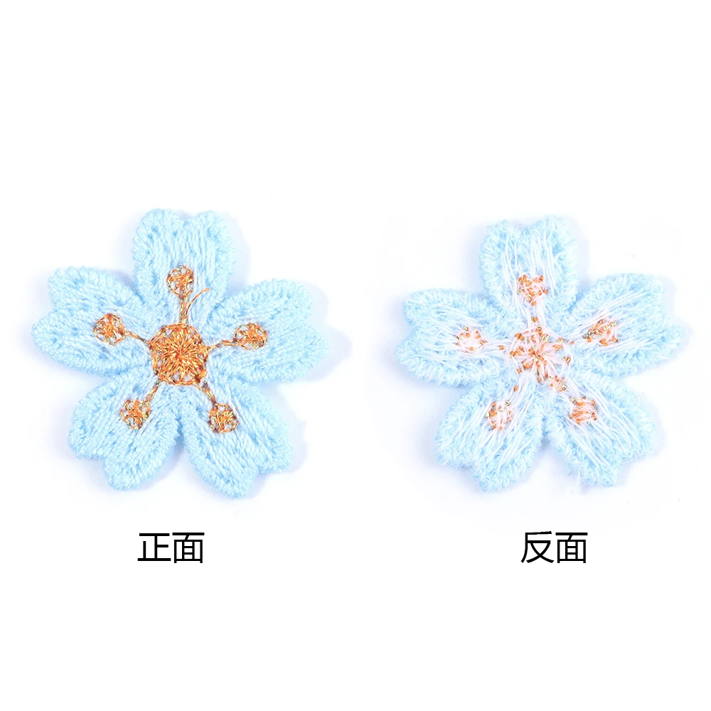 20pcs/lot Colorful 2.4cm Embro - огляд і ціна Applique Patch Flower
