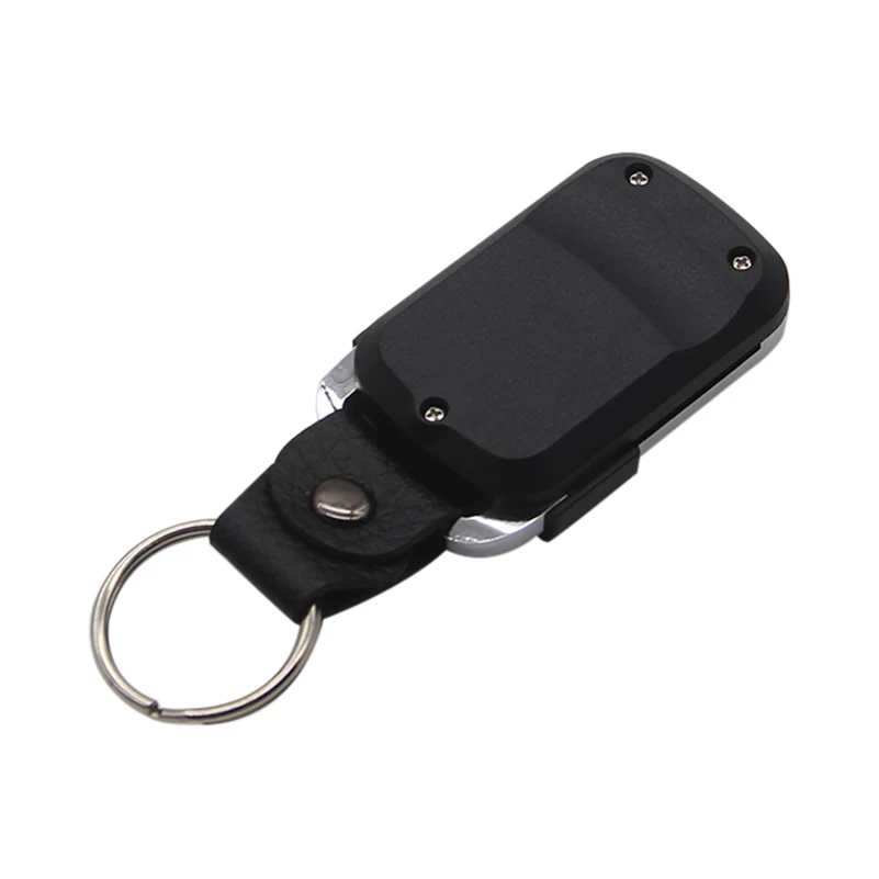 Salinan Duplikator Remote Control Universal 433Mhz untuk TOP 433MHZ Kunci Gerbang Pintu Garasi 4 Tombol Logam Slider Remote Salinan Kulit