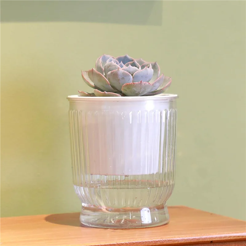 

AT05-Самополивочные горшки для растений, 4-дюймовые маленькие горшки для растений, Самополивный горшок с глубоким резервуаром, Цветочные горшки, 8 шт.