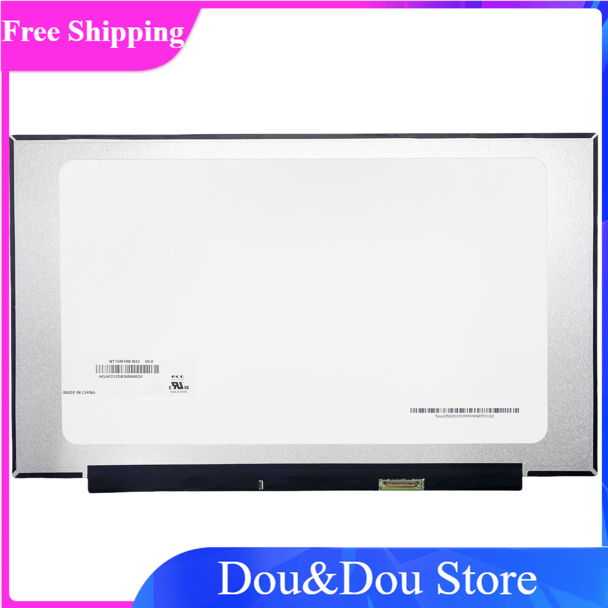 

NT156FHM-N33 15.6 inch Laptop LCD screen Original Display Replacement Panel Matrix NEW