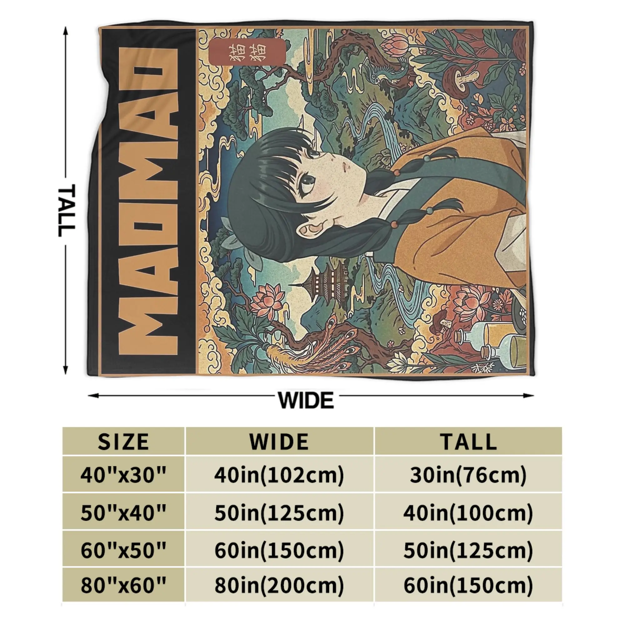 薬屋日記猫猫ぬいぐるみブランケット子供用フランネルスローブランケットホームデコレーション暖かい柔らかいカスタマイズされた高品質ベッドスプレッド