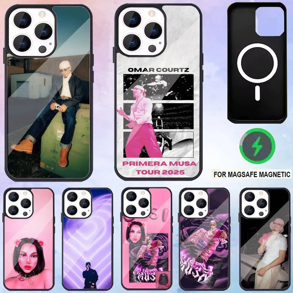 

P-primera M-musa O-omar Courtz Phone Case For iPhone17,16,15,14,13,12,11 Plus,Pro Max Magnetic For Magsafe Wireless Charging