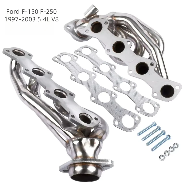 For Ford F-150 F-250 Expedition 1997-2003 5.4L V8 High Flow Exhaust Manifold Header quality Stainless Steel Car Exhaust system