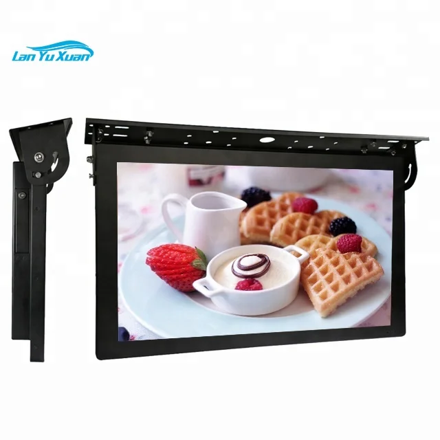 

21,5 "32" Потолочный подвесной 1080P HD bus рекламный экран, цифровое lcd Рекламное оборудование