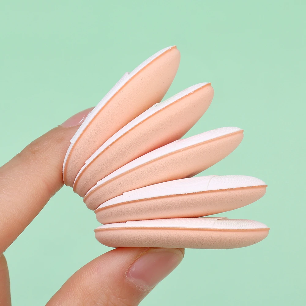 Cartoon Mini Finger Powder Puff 5/10PCS Detail Makeup Sponge Foundation Concealer Cosmetic Puff strumenti di bellezza per il trucco professionale