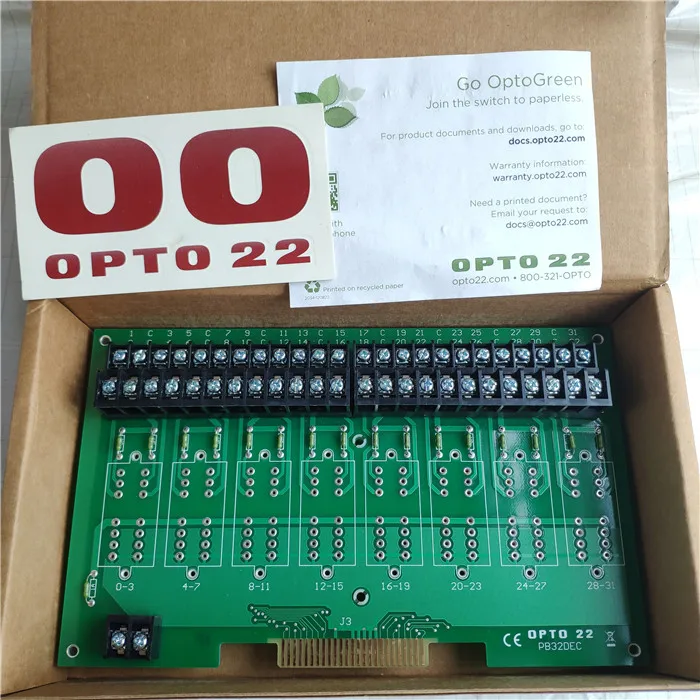 * Точечные продажи * Совершенно новая оригинальная база твердотельного реле Opto OPTO22 PB32DEC Spot