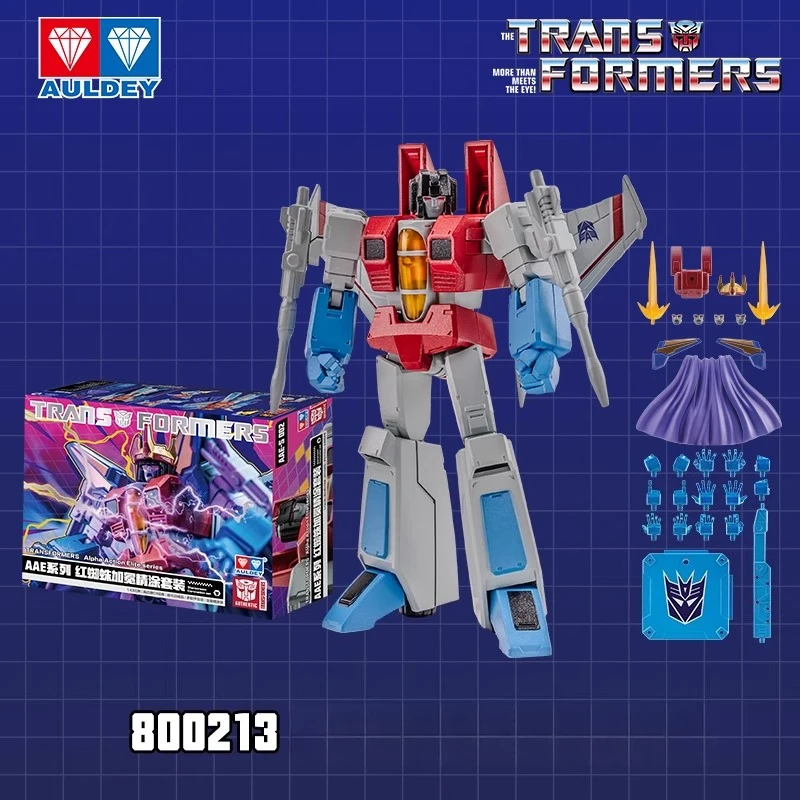 AULDEY ‌   Trasformatori AAE originali Optimus Prime G1 Fine Painting e assemblaggio Modello di telefono attivato Regali di festa Disponibile