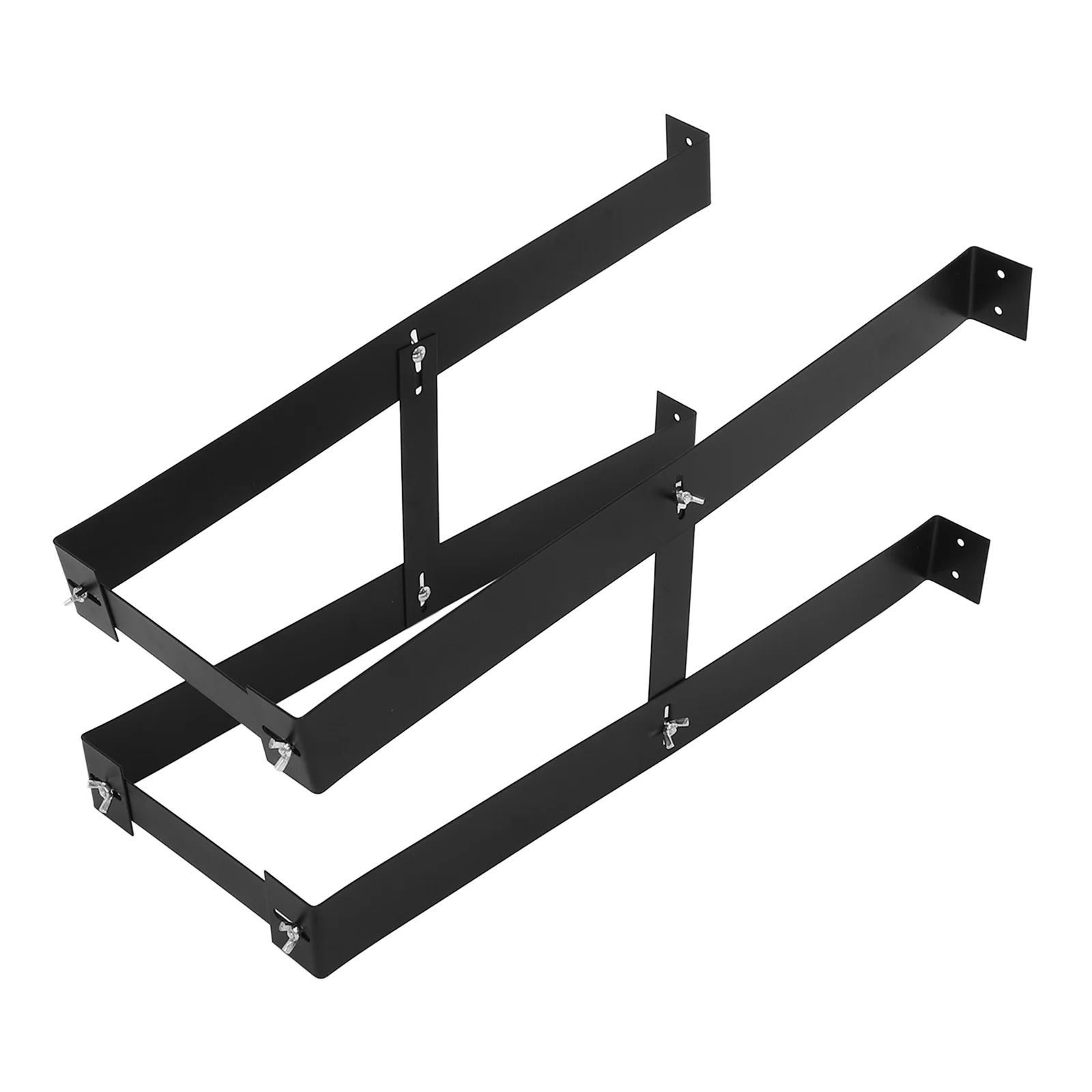 

Adjustable Desk Stand Host Hanger Holder for Desktop Computer under The Stage Mount Tower Computers