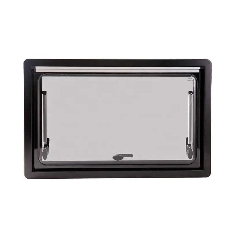 Right Angle RV Window Wholesale Double Layer Acrylic Glass Caravan Trailer Window 1200x700mm