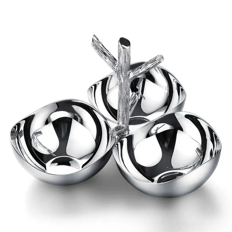 Luz de luxo nogueira prato frutas secas mesa chá tigela comida prato porca bandeja chá madeira maciça frutas criatividade