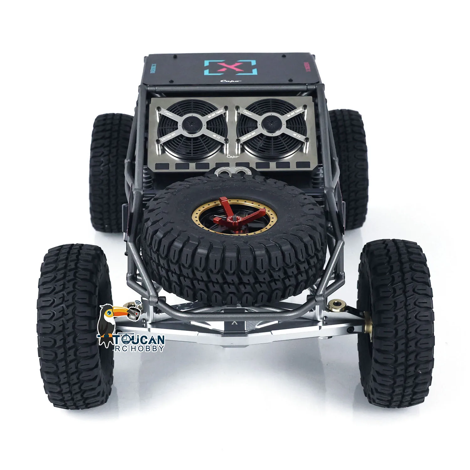 Capo U4 Queen 1/8 CD1582X RC Crawler Car 2 Speeds RTR Remote Control Painted Assembled Racing Vehicles for Boys Gifts THZH1804