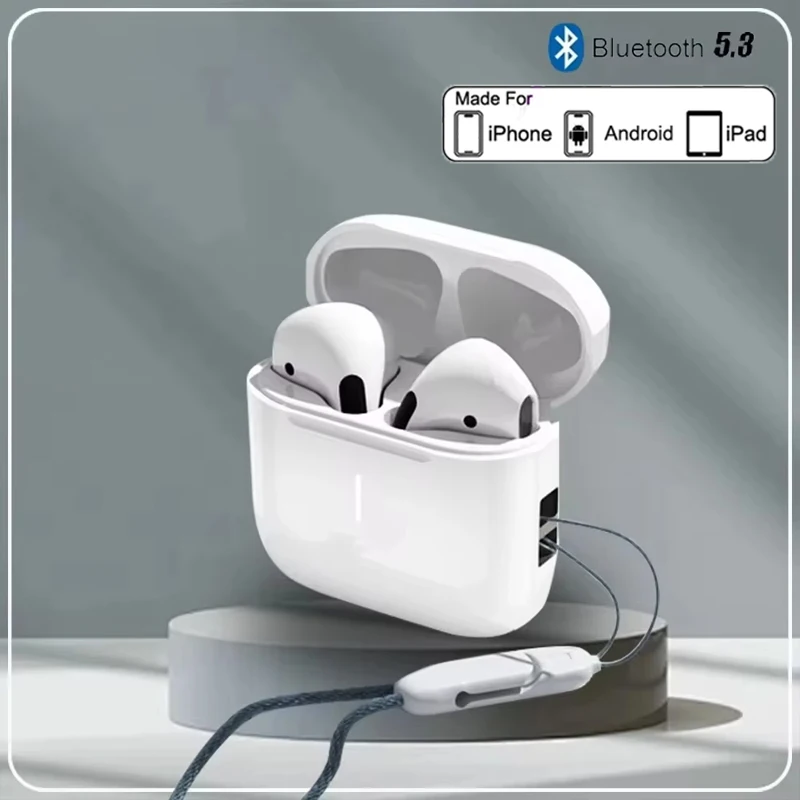 Auriculares inalámbricos con Bluetooth True Buds5, sonido estéreo HIFI, Bluetooth 5,3, auriculares deportivos con micrófono para Android iOS Universal