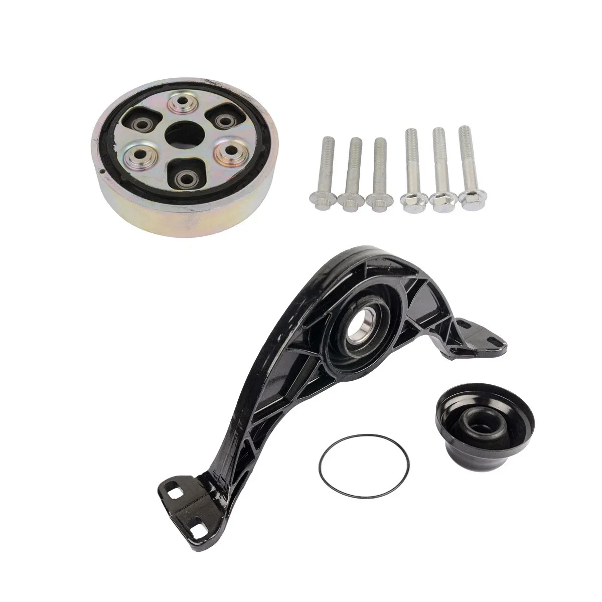 AP01 Hardy Disc Cardanico Albero e Cuscinetto Centrale Posteriore Per VW Tiguan Audi Q3 quattro 4WD