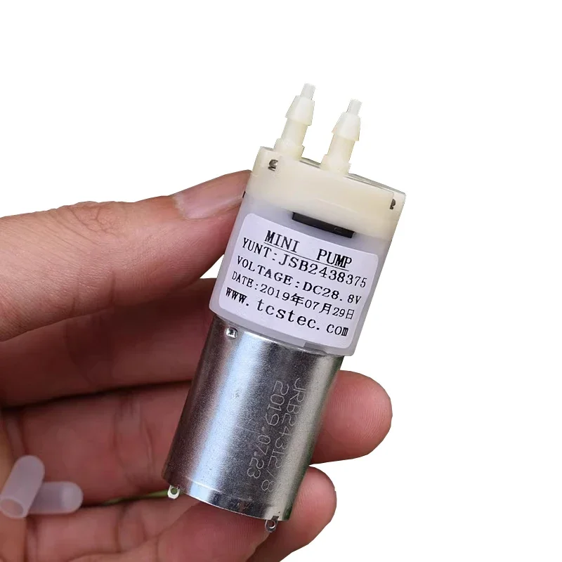 

Миниатюрный водяной насос TCS JSB2438375, 24-30В, 28.8В, микро-диафрагменный самовсасывающий насос 27 мм для отбора проб жидкости