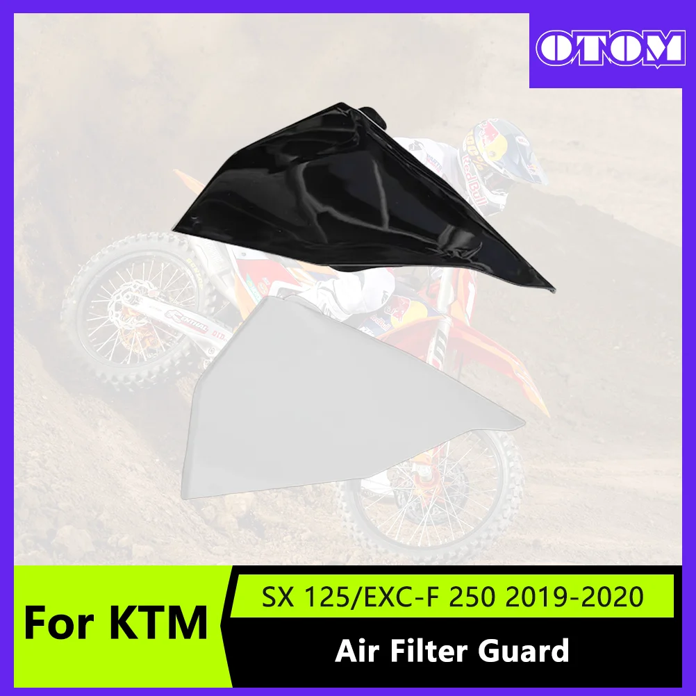 

19-20 Motorcycle Air Filter Guard Air Intake Cover for KTM SX125 XCW150 EXCF250 XC300 XCF350 SXF450 Motocross Plastic Cover