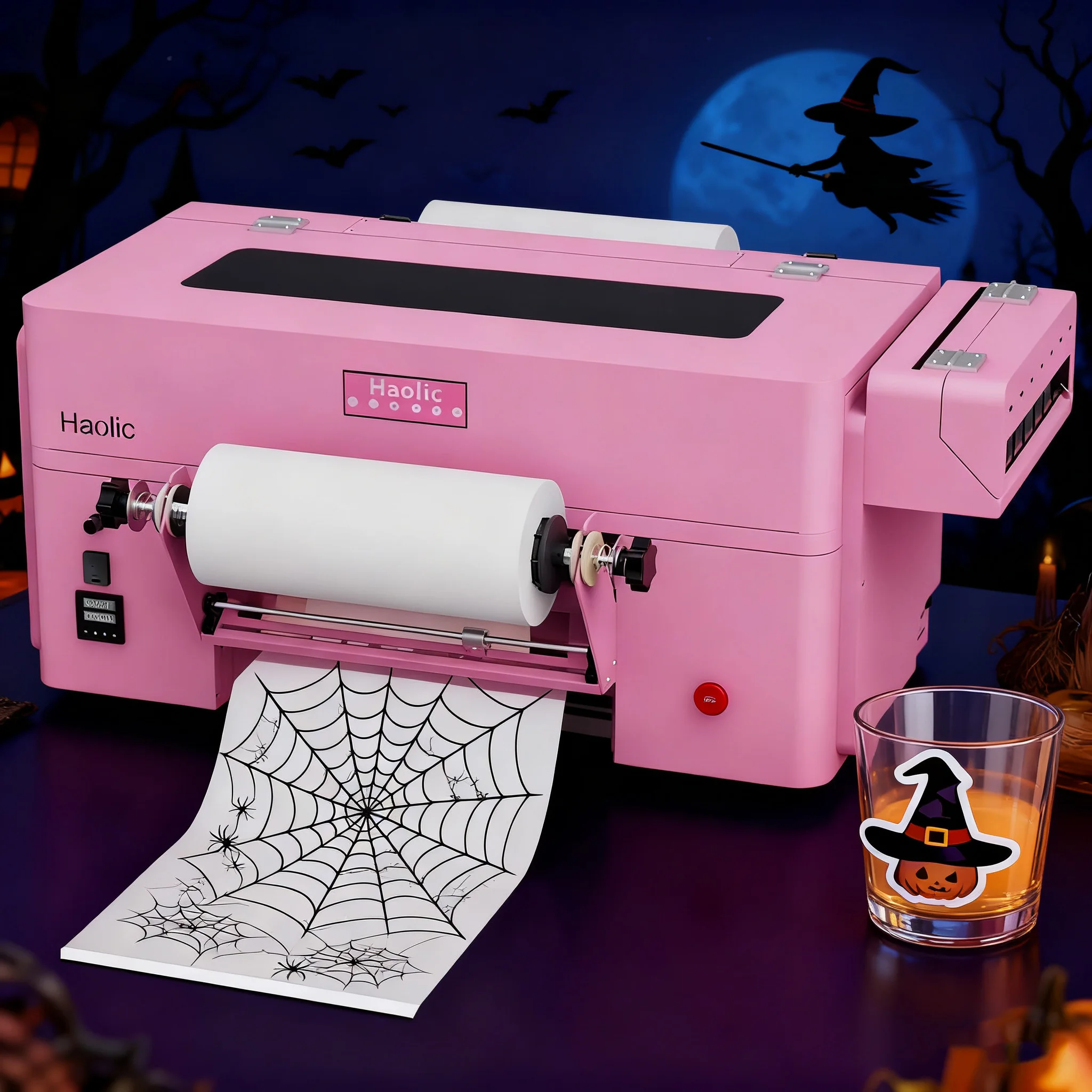 Mini UV DTF Printer 13'' | All-in-One With Auto Lamination & Cutting | US Stock Fast Ship