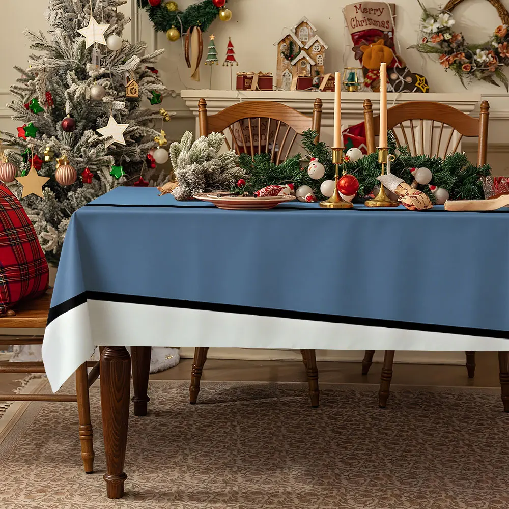 Sky Magnolia Waterproof table cloth, splash-proof tablecloth, for party, Halloween, Christmas, dining, camping