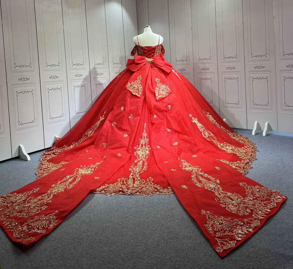 

Mumuleo красные платья Quinceanera для девочек с кисточками, плиссированные с открытыми плечами Princesse Rojo на заказ Miss XV Vestido De Anos