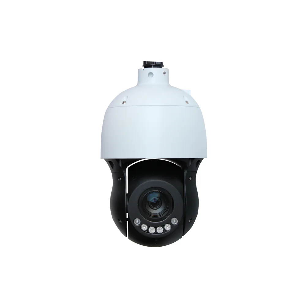 2MP 20x 360 Panoramic Dome PTZ Camera With POE Power Supply Red-Blue Light Alarm and Remote Access for Home Security