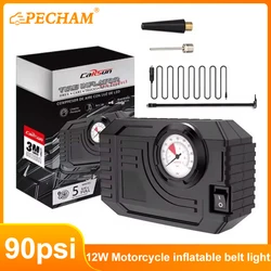 60W auto pompa ad aria elettrica Mini gonfiatore per pneumatici 12V 100PSI 20L/Min compressore d'aria portatile per auto moto bicicletta gonfiabile