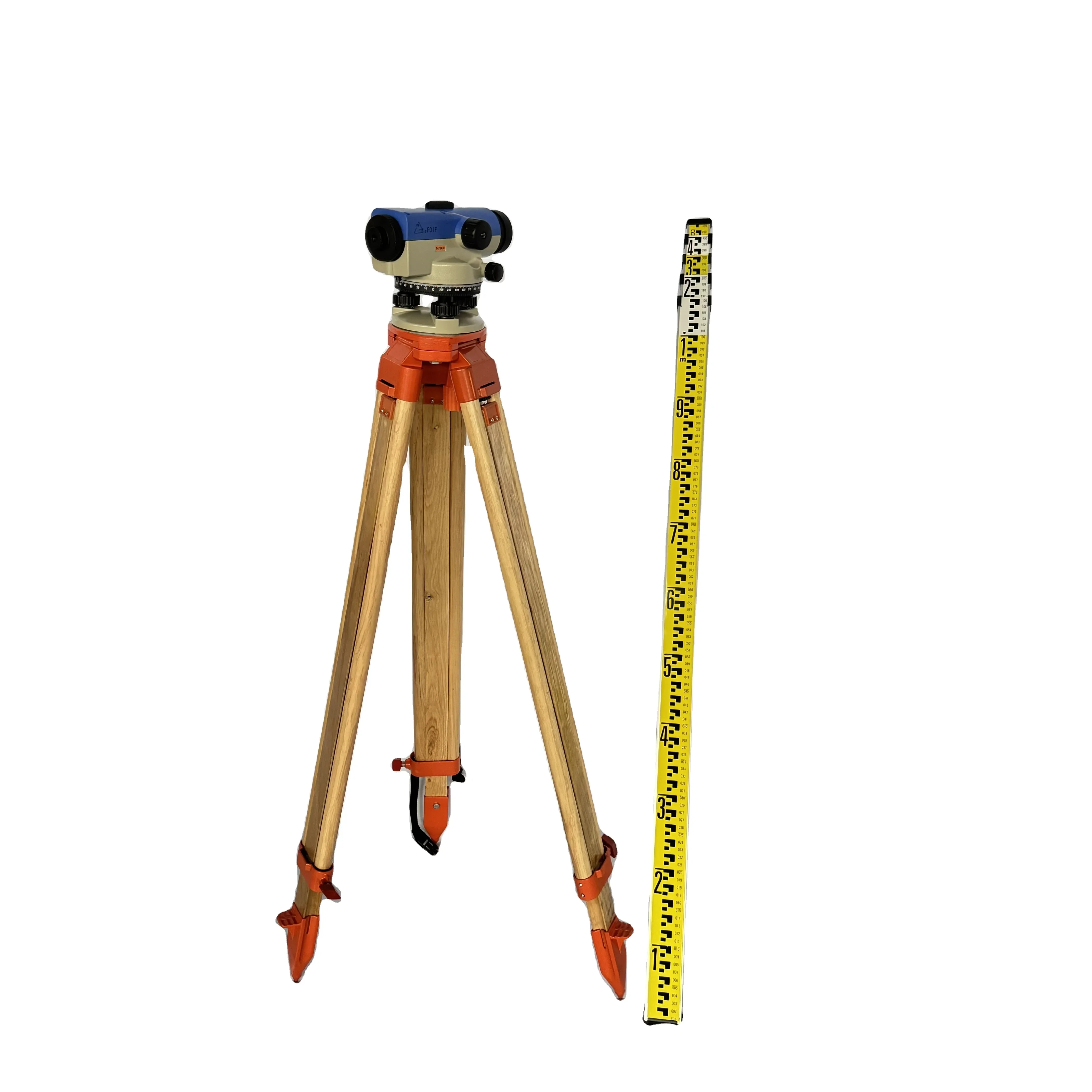 Professional Auto Level Full Set  Leveling Staff Tripod Ruler Auto Level Machine For Survey