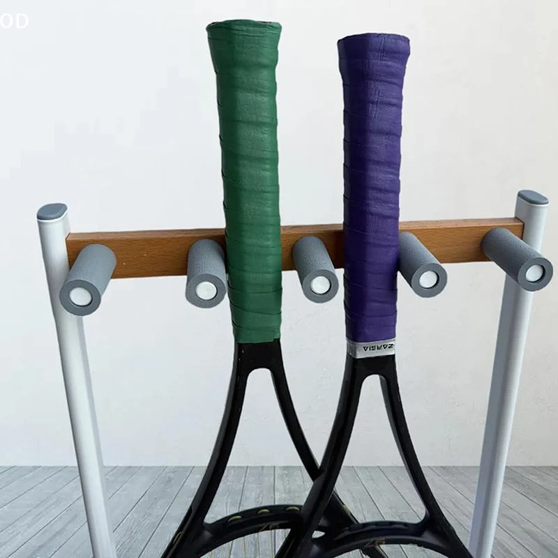 Vintage Color Sports Racket Overgrips Anti Slip Sticky Sweat Absorption Soft Shock Absorption Tennis Badminton Daily Training