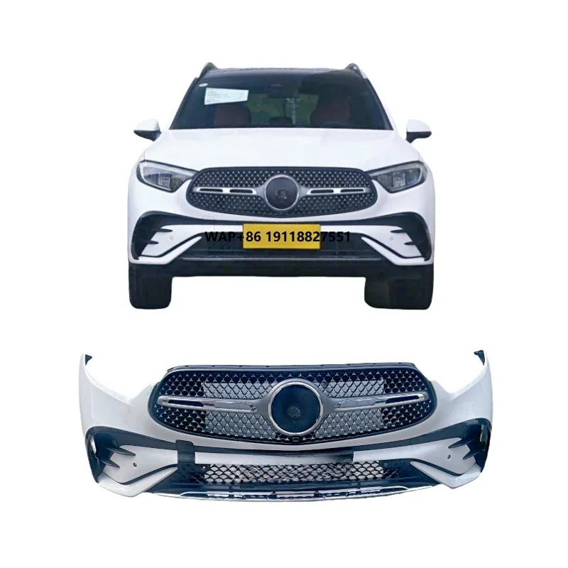

For for GLC 254 Premium Front Bumper Assembly Plastic+ABS 2021-2023