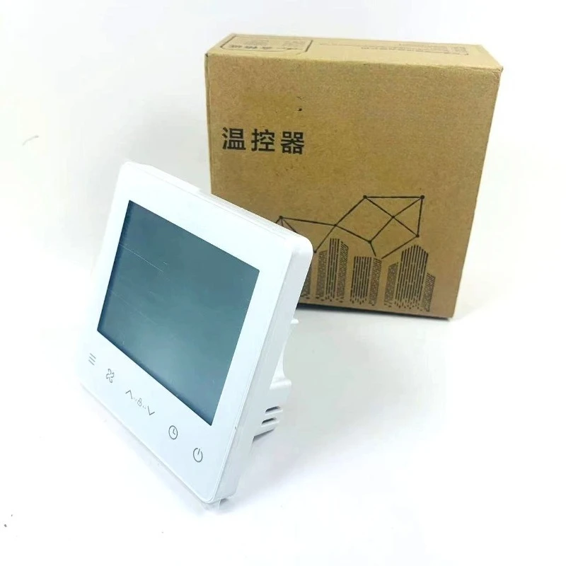 For  Midea wire control thermostat fan coil central air conditioner multi-line LCD panel KJRP-86I/MFK accessories