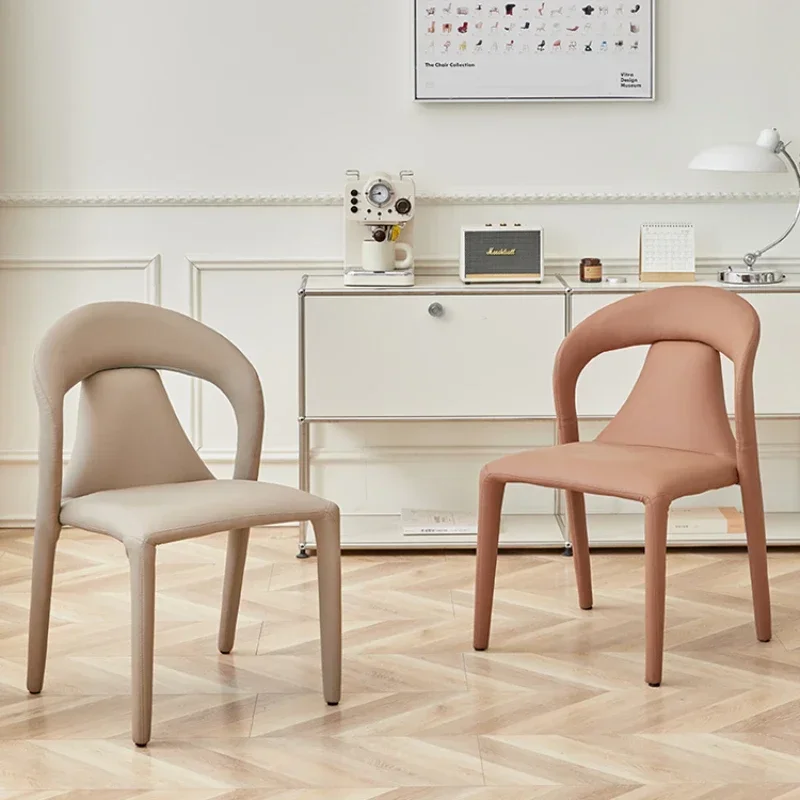 

Accent Ergonomic Dining Chairs Lounge Luxury Vanity Kitchen Designer Nordic Chair Living Room Sillon Individual Furnitures