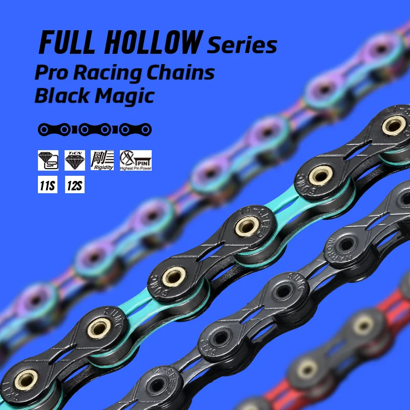 

SUMC Diamond Like Coating 12 Speed Bicycle Chain SX12SL Mountain Bike Ultralight MTB Cycling Chain Road Bike Accessories