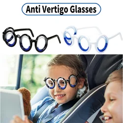 Anti Vertigo Glasses NO Lens Anti-carsick Glasses Detachable Motion Sickness Glasses for Old Adults Children Outdoor Travel