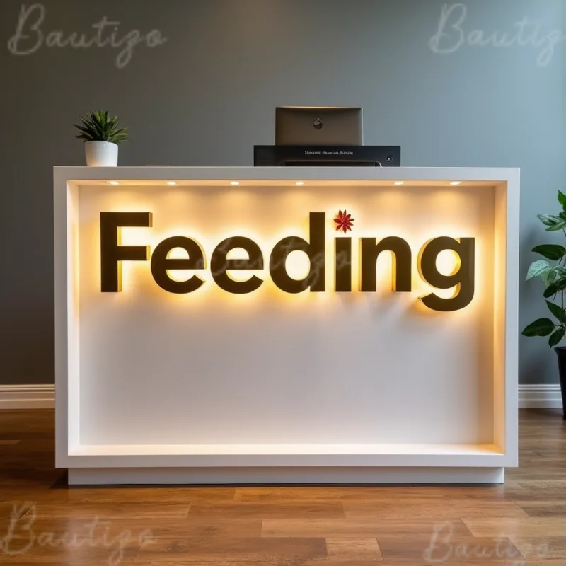 Custom 3D Metal LED Light Up Sign For Outdoor Business Storefront Waterproof Illuminated Advertising Signage