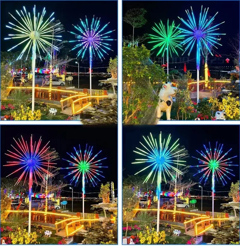 Outdoor wedding LED for square events, parties, simulated tree lights for garden and park decoration