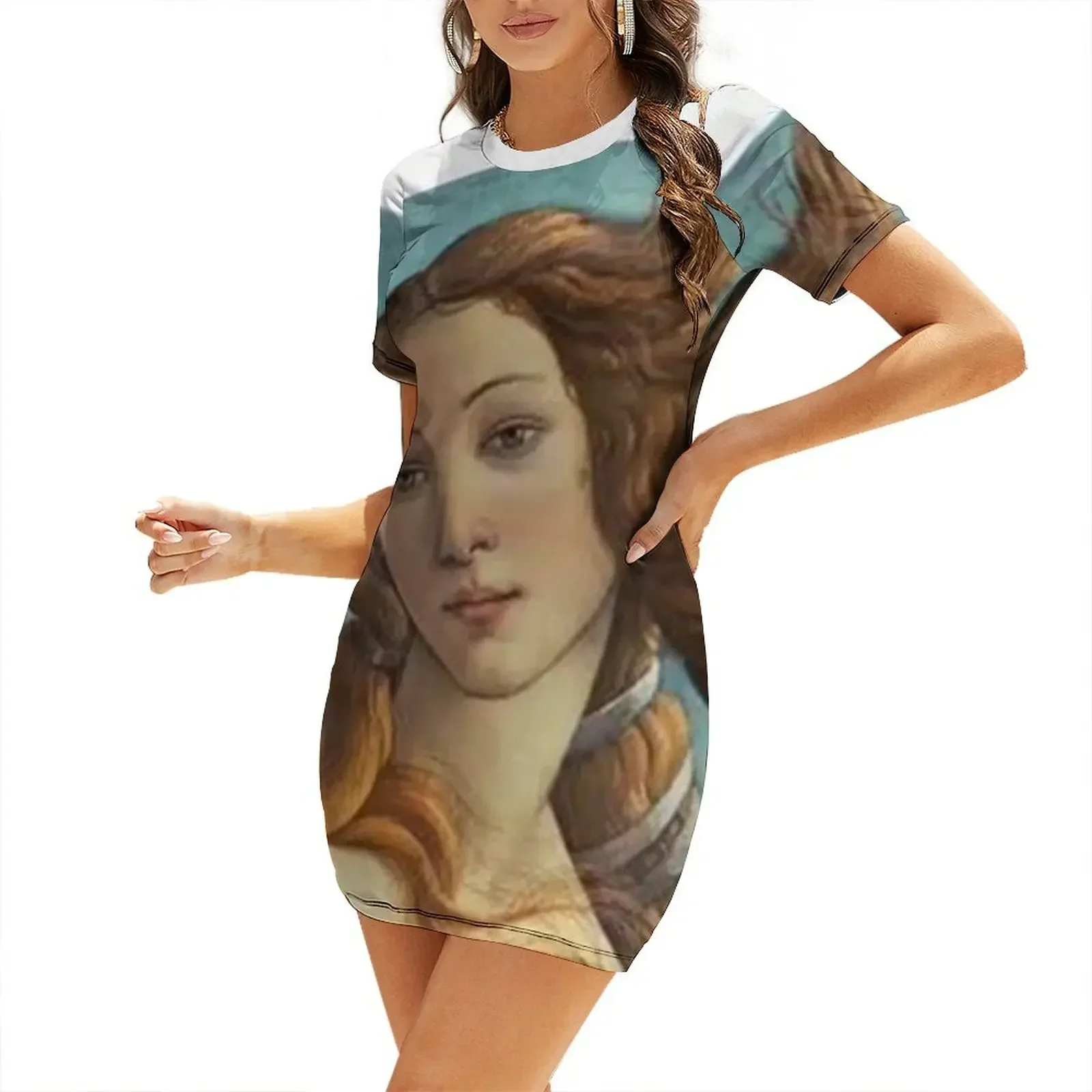 

Botticelli Short-Sleeved Dress Female clothing dresses korean style evening dresses luxury 2026