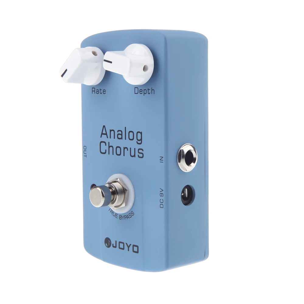 

Электрогитарная педаль эффектов JOYO JF-37 ANALOG CHORUS с функцией True Bypass