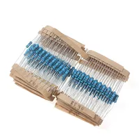 300PCS/Lot 1/2W Metal Film Resistor kit set 30 Values*10pcs resistor pack, 0.5W 0.1R~750R Set of resistors electron Kit