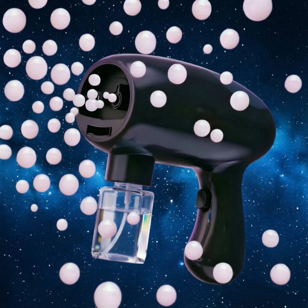 Rechargeable fog smoke bubble machine Type-C port new gameplay for Party Wedding Birthday Photograph for children kids gift toy