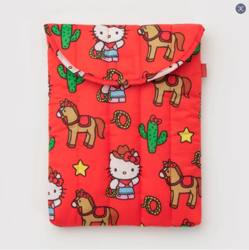 

Hello Kitty Storage Bag Cartoon Kawaii Couple Gift Women Accessories 16 inch Computer Tablet Decoration Children Toy Wholesale