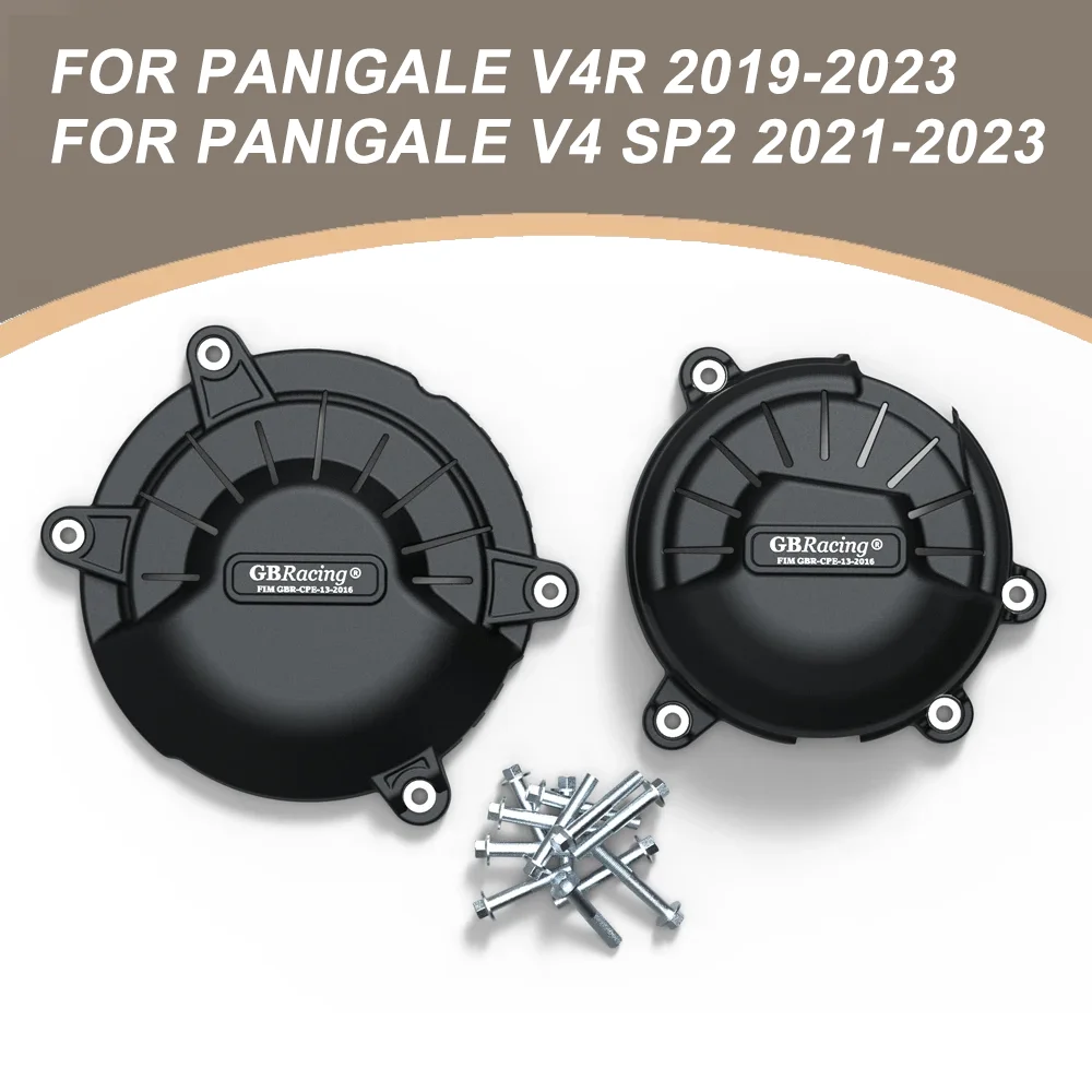 

V4 R Motorcycle Engine Protection Cover FOR Panigale V4R V4 SP2 2021 2022 2023 Alternator Clutch Protection Cover
