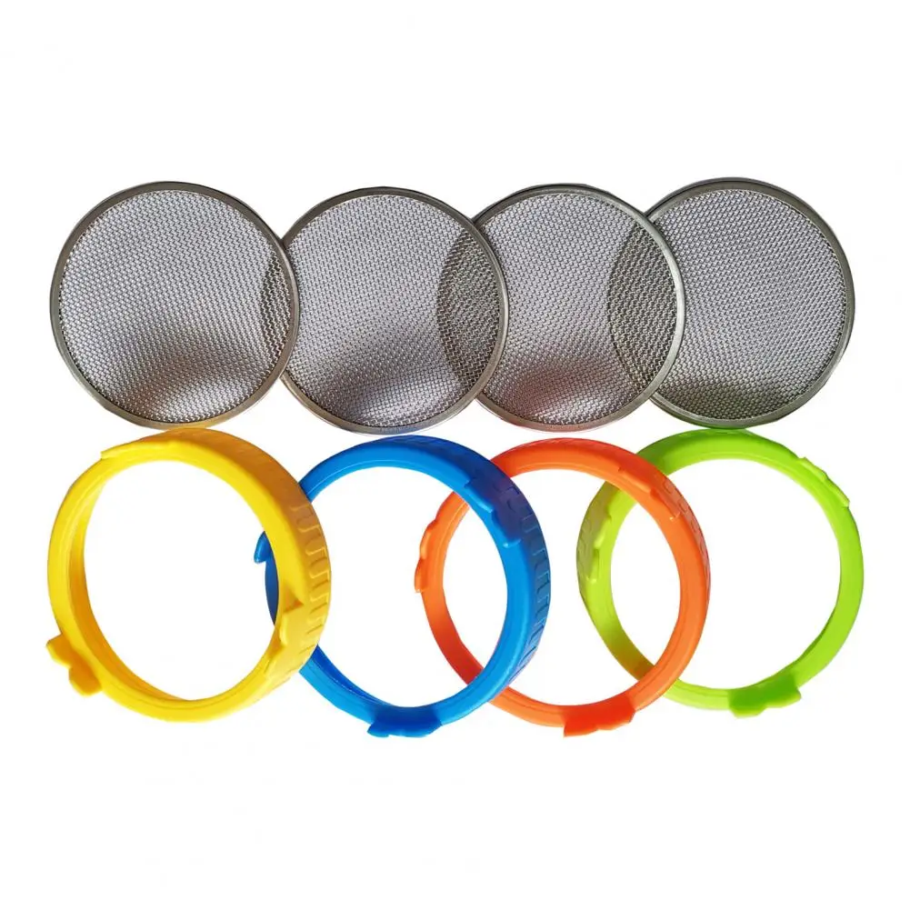 غطاء متين واسع الفم يدوم طويلاً، تصريف جيد، غطاء جرة تنبت بألوان زاهية للمنزل #5