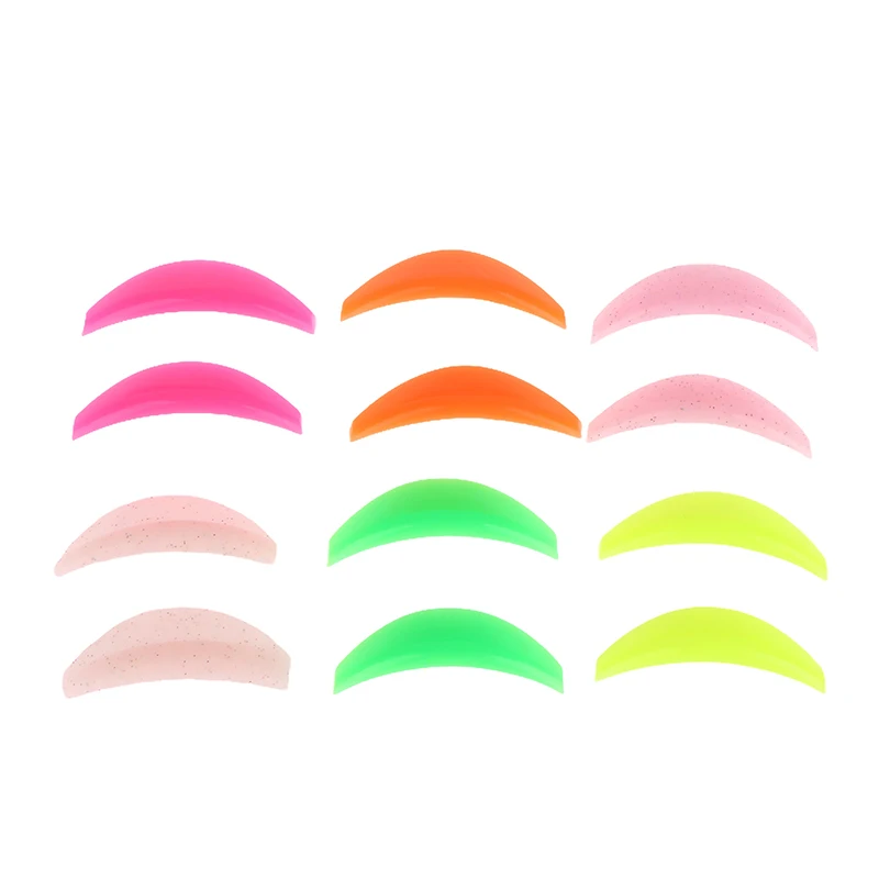 Multifunctional Silicone Eyelash Lift Silicone Lash Lift Perm Pads Eyelash Curling Strip Perm Eyelash Mold Tools