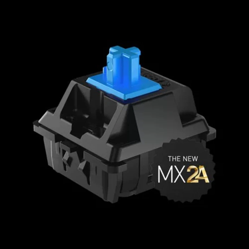 Original Cherry MX2A Switch Red Brown Blue Silver 3Pin 5pin linear Tactile MX Switches Custom Mechanical Keyboard Factory Lubed