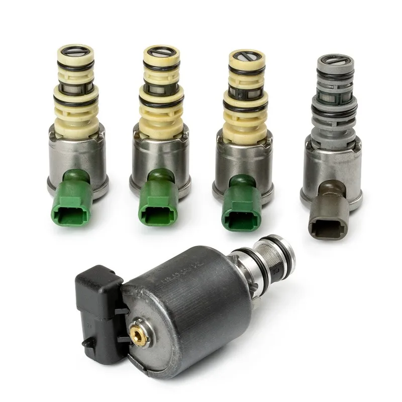 Car Transmission Master Shift EPC TCC Lock Up Solenoids Control Valve Kit Set For Cadillac GM BMW 5L40E 24227792