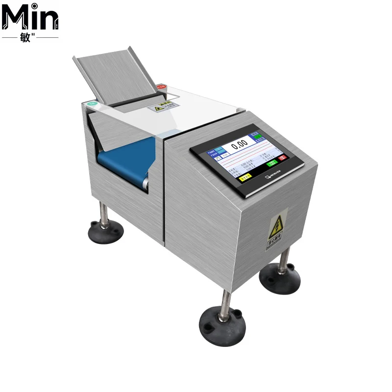 Mini Automatic Dynamic Checkweigher Small Conveyor Weighing Scale High Precision for Food Packaging Industrial Production Line