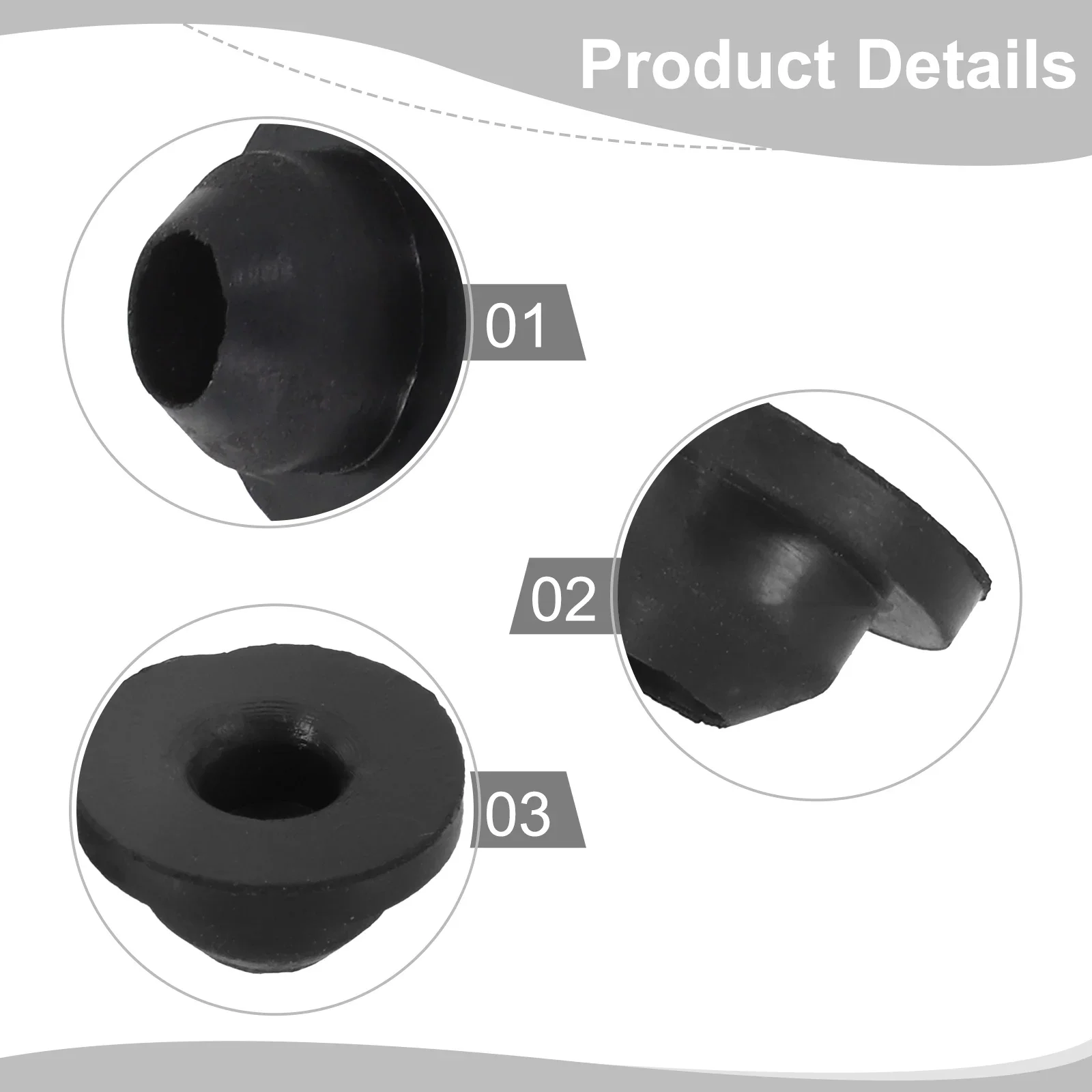 New Car Accessories Rubber Grommet Washer Bottle Pump Rubber Grommet Rubber Washer Bottle Pump For Opel For Astra