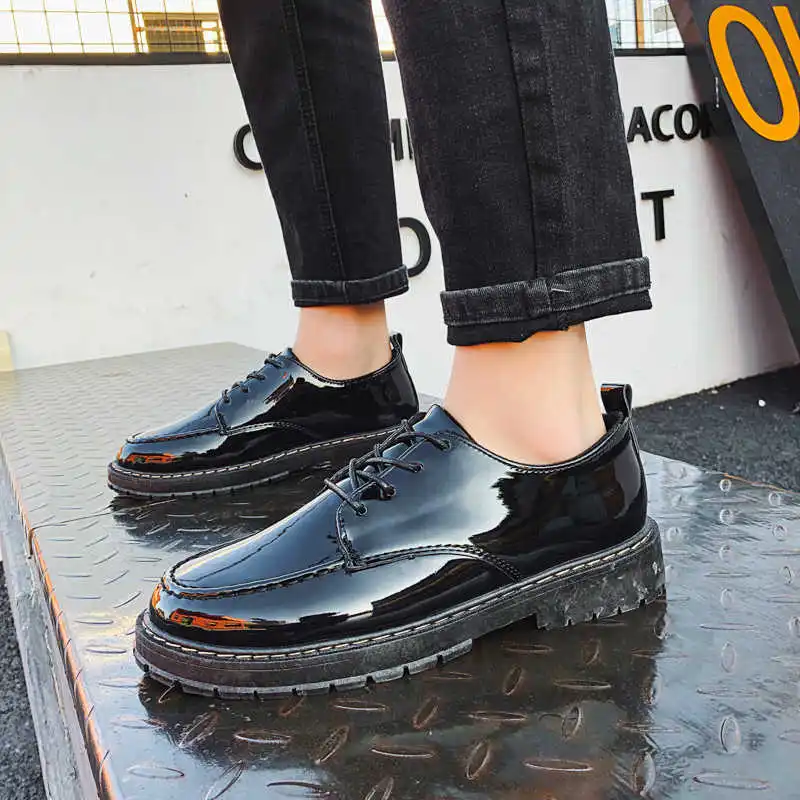 Flat Sole Increase Height Men's Spring Boots Loafers Shoes Without Heels Size 48 Mens Sneakers Sport Top Grade Lux Holiday