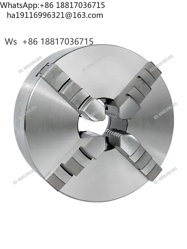 four-jaw self-centering chuck K12-160200250325 Lathe square chuck linkage numerical control manual
