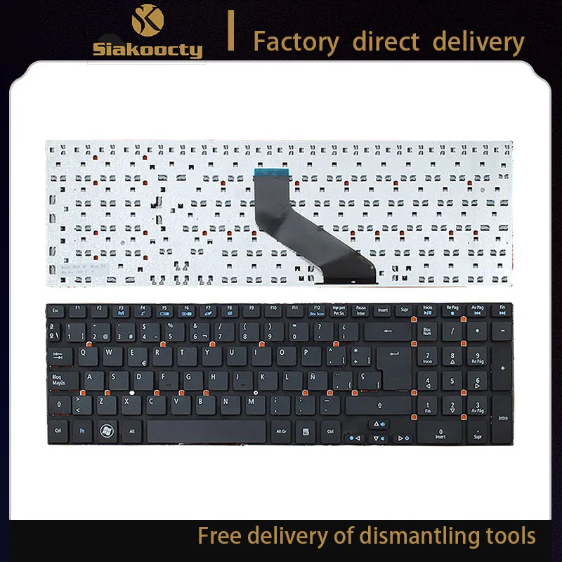 

spanish Keyboard For Acer Aspire 5830 5830G 5830T 5830TG 5755 5755G Gateway NV55 NV57 Black SP or Latin LA Keyboard