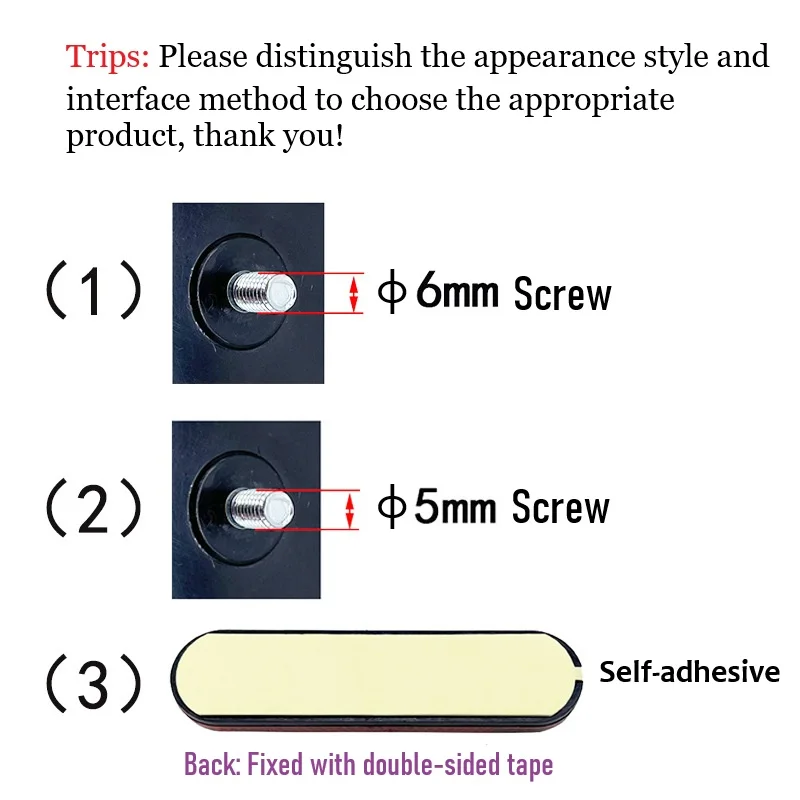 عاكس السيارة ذاتي اللصق أجزاء تحذير عاكسة بيضاوية مستطيلة كهرمانية حمراء للدراجات النارية جرار جزازة العشب