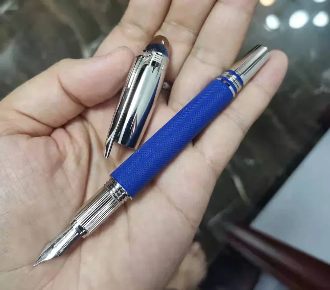 

2025 luxury signature pen blue planet special Roller ballpoint Fountain pen